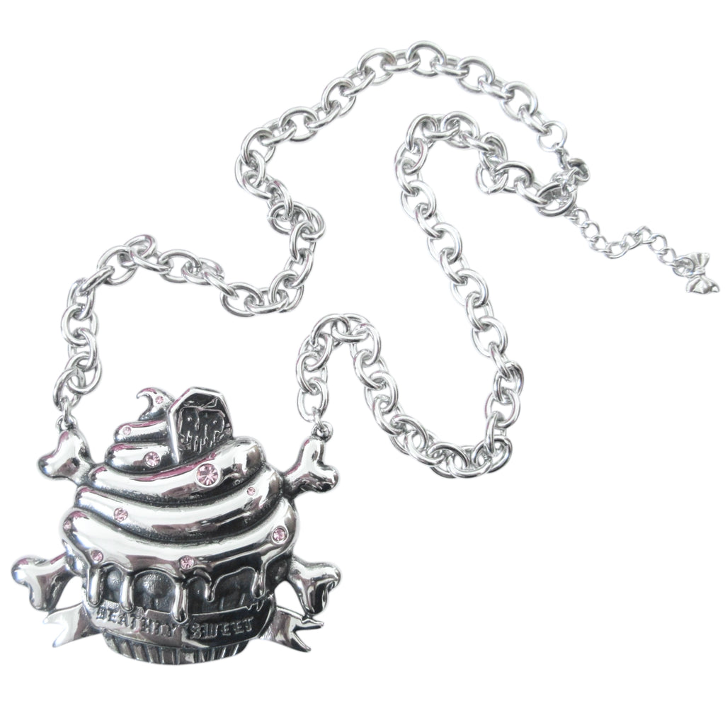cupcakez necklace *light pink stones*