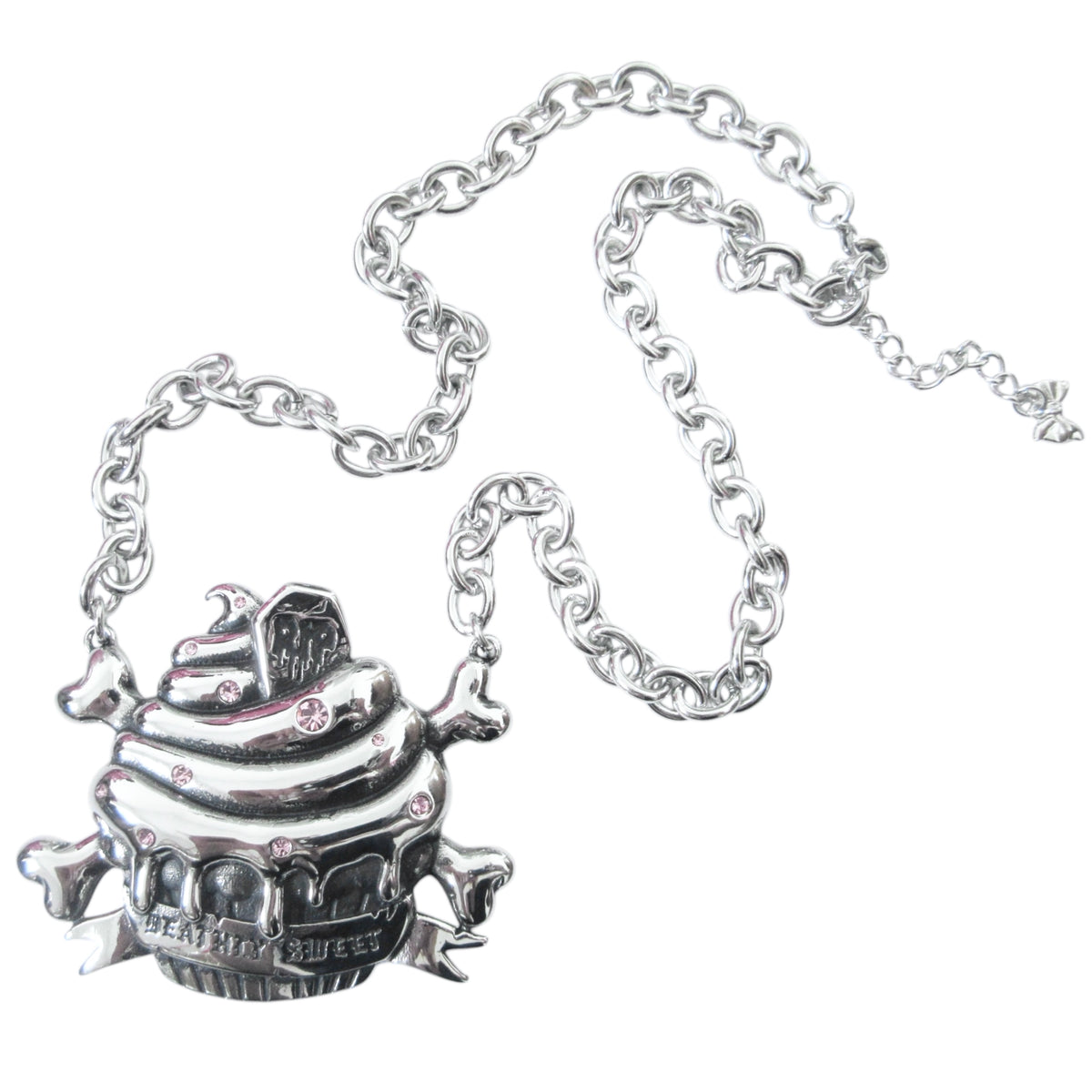 cupcakez necklace *light pink stones*