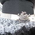 cupcakez belt buckle *clear stones*