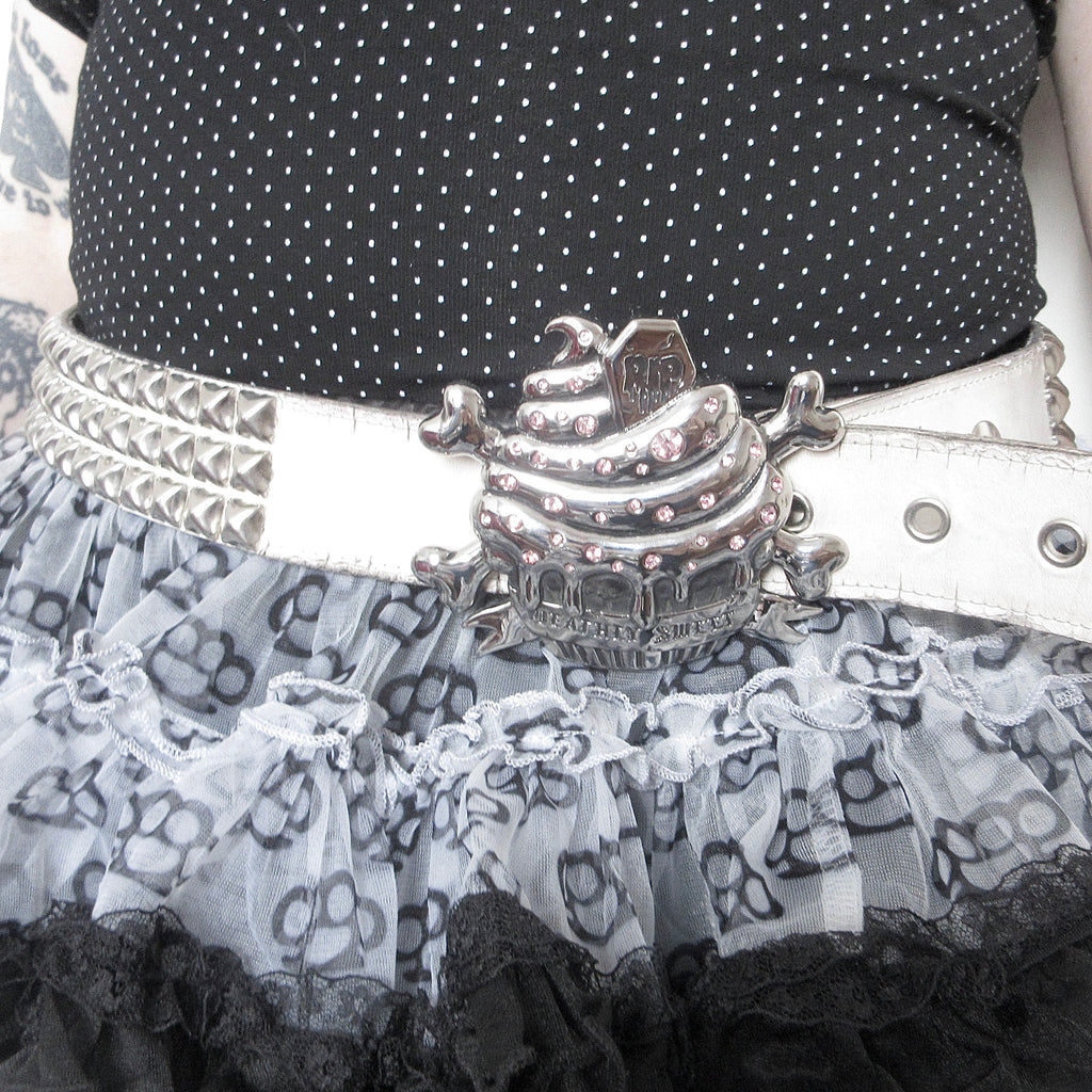 cupcakez belt buckle *light pink*
