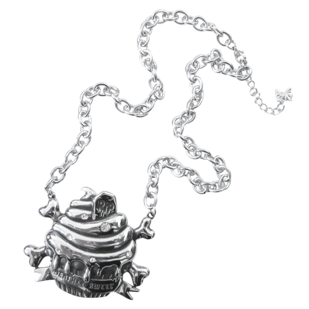 cupcakez necklace *clear stones*