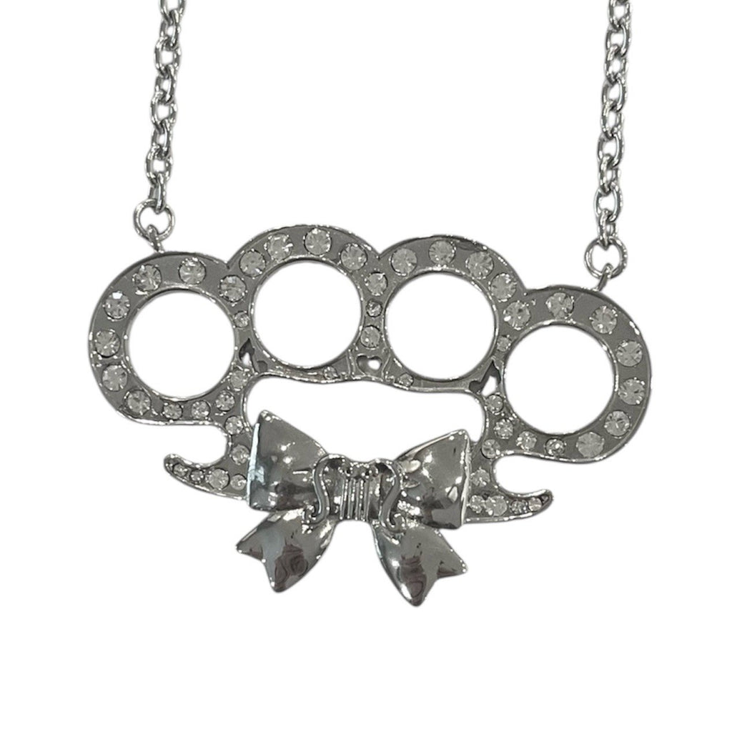 mini serenade necklace *clear stones*