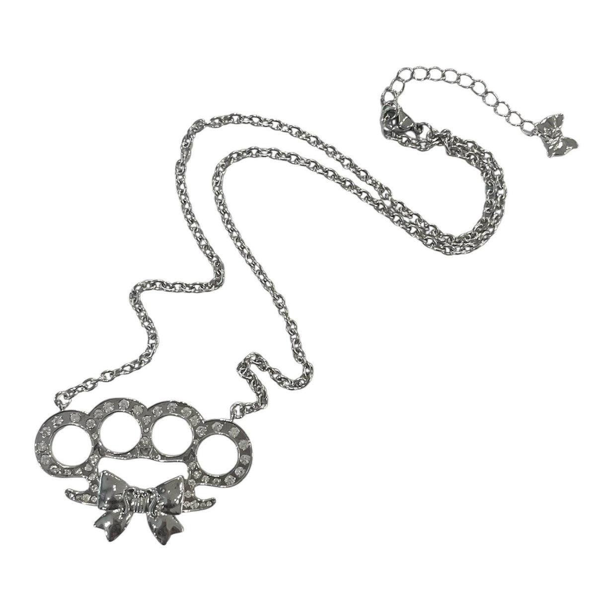 mini serenade necklace *clear stones*