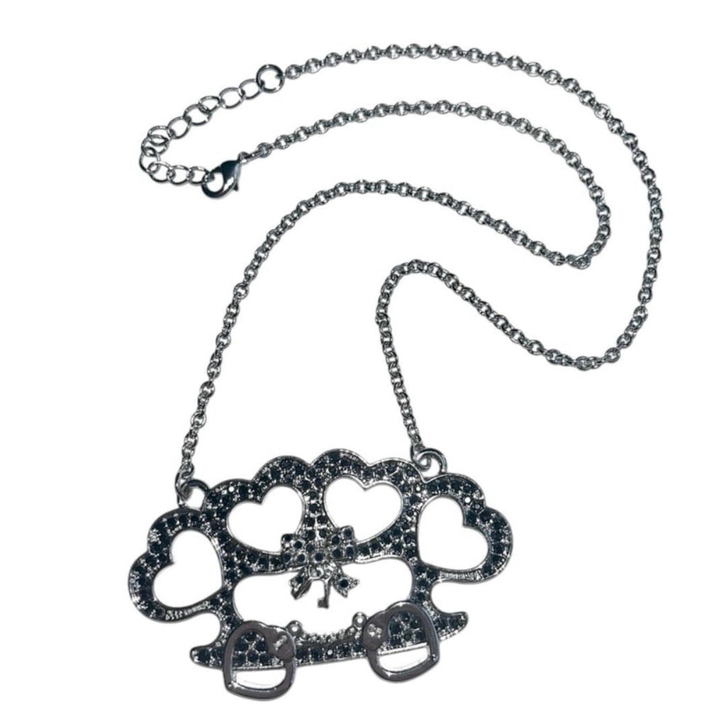 perfection necklace *black stones*