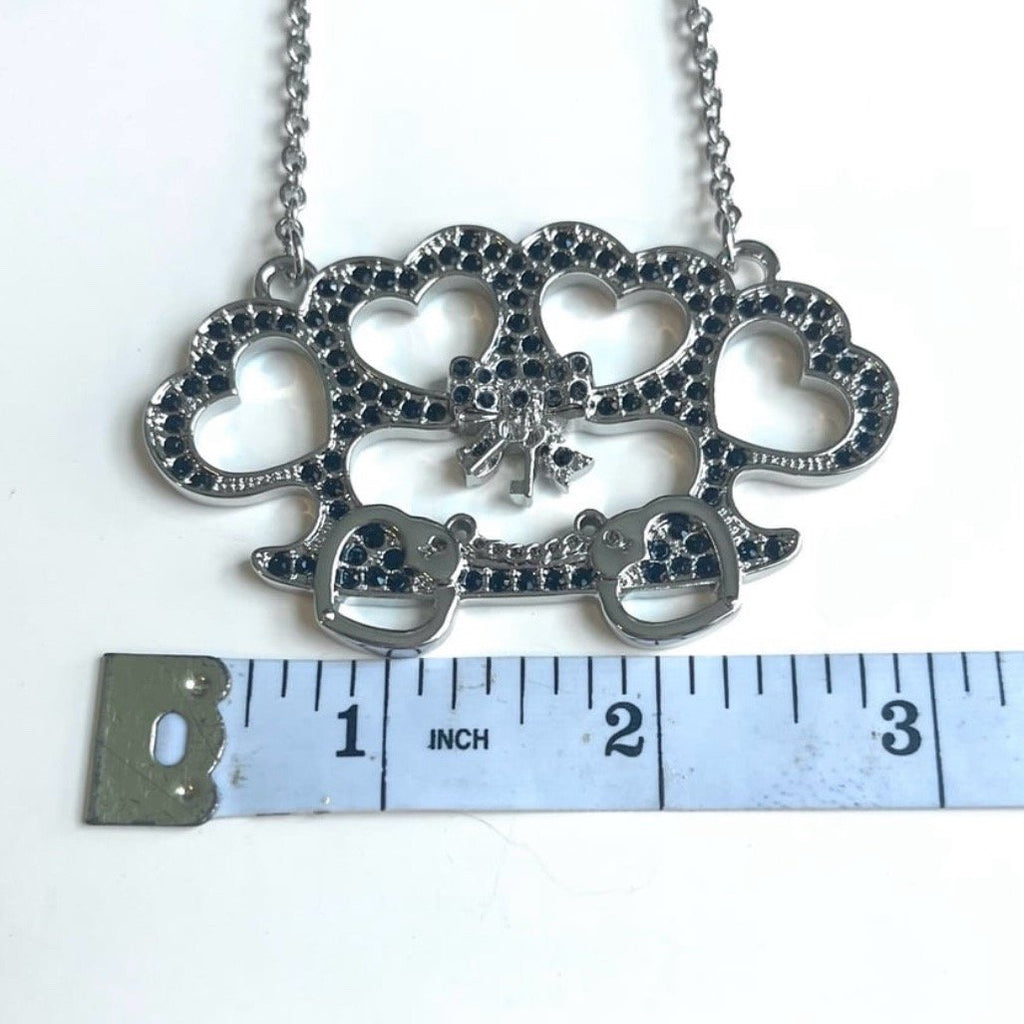 perfection necklace *black stones*