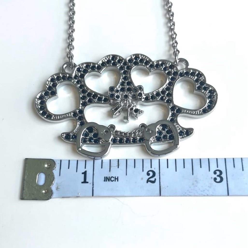perfection necklace *black stones*