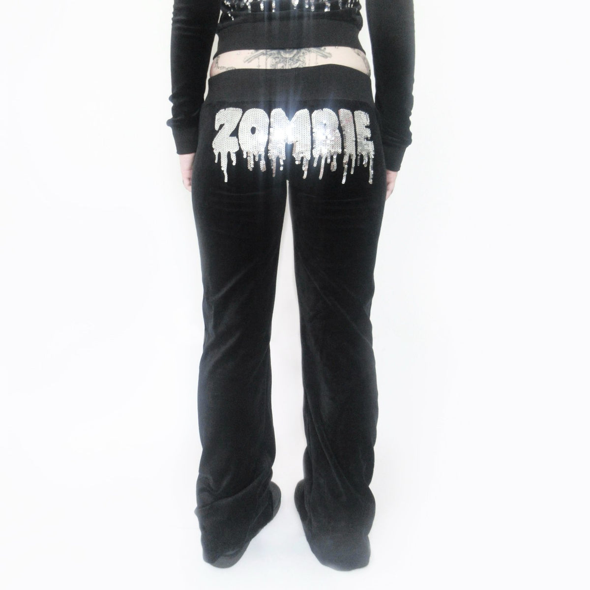 love brains pants *silver*