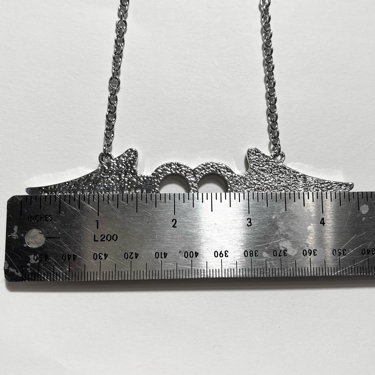 glamour necklace *clear stones*