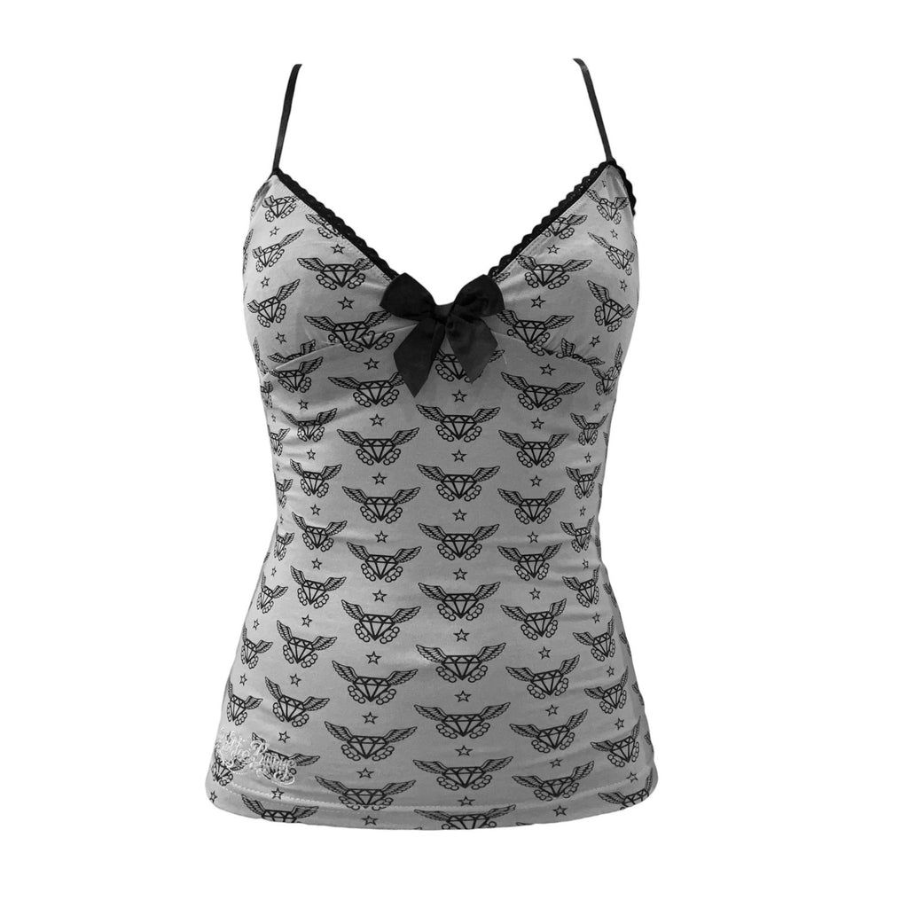 scene queen cami *grey diamond*