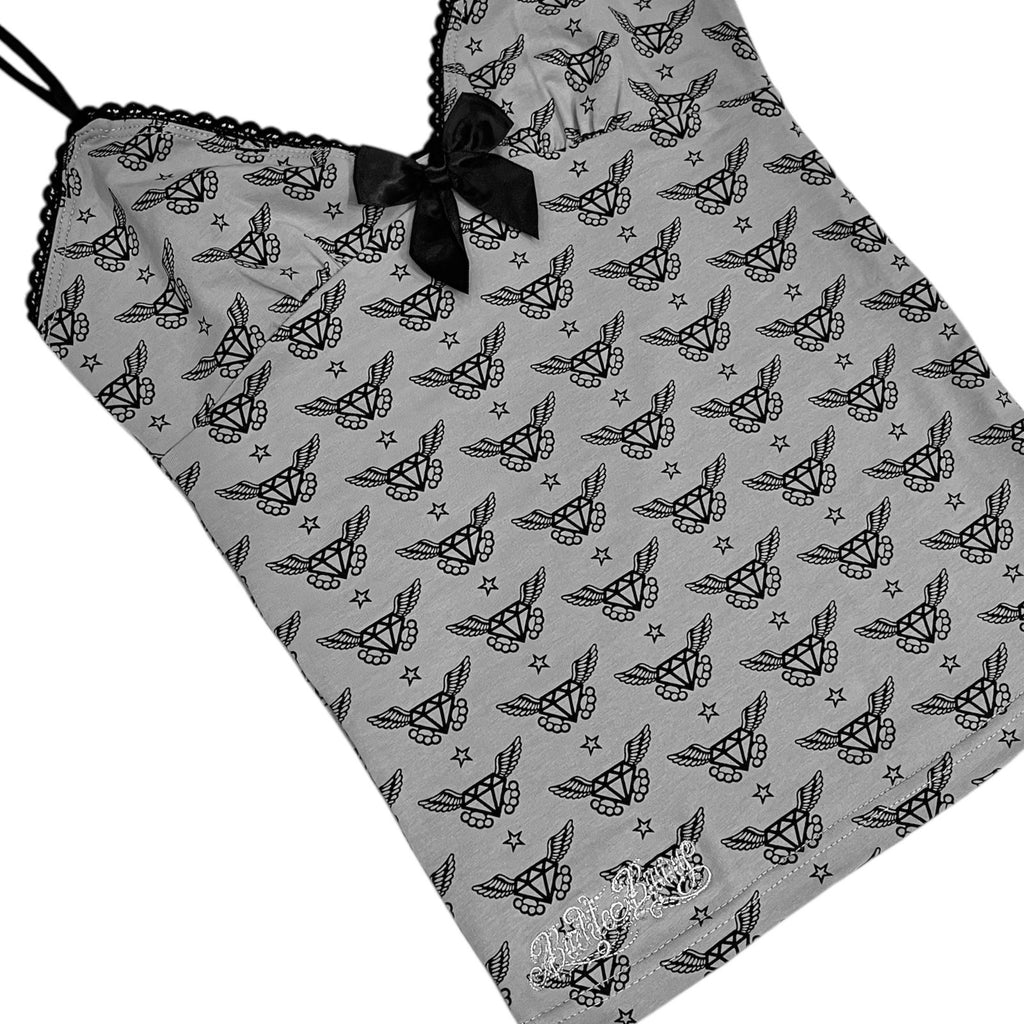 scene queen cami *grey diamond*