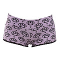 scene queen micro shorts *light purple*