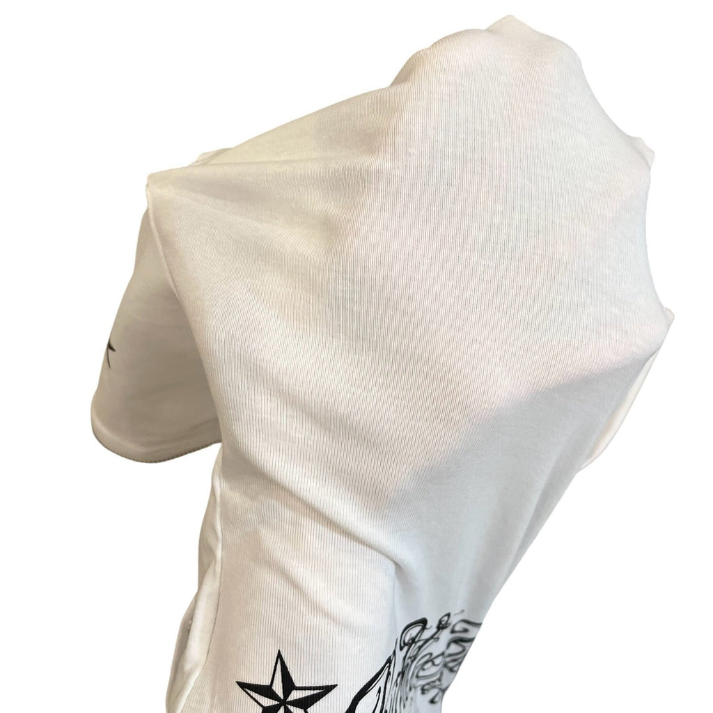 white starkissed hoodie *black*
